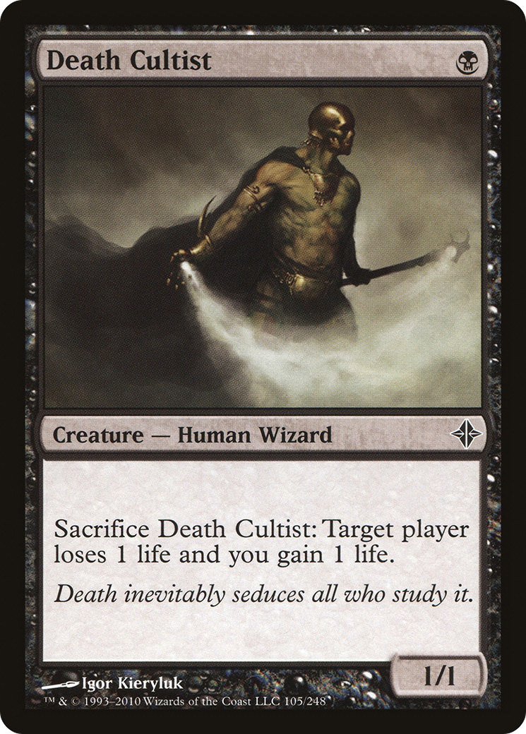 Death Cultist (105) Foil - Rise of the Eldrazi