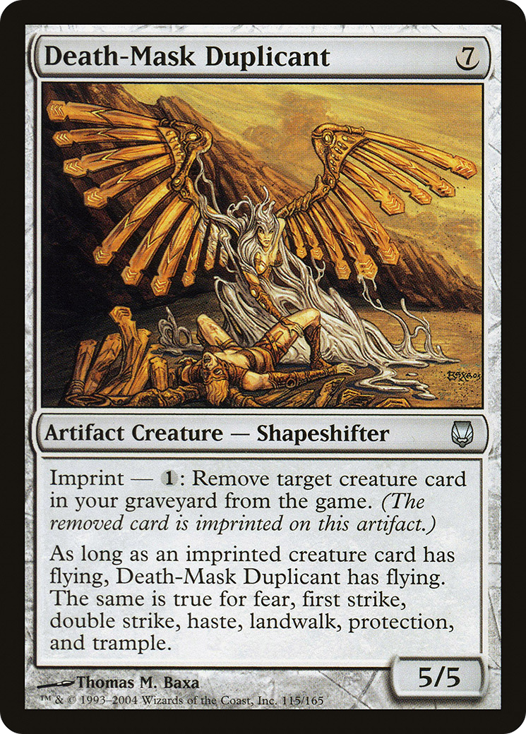 Death-Mask Duplicant (115) Foil - Darksteel