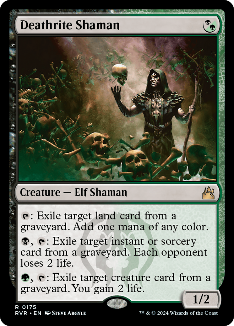 Deathrite Shaman (175) Foil - Ravnica Remastered