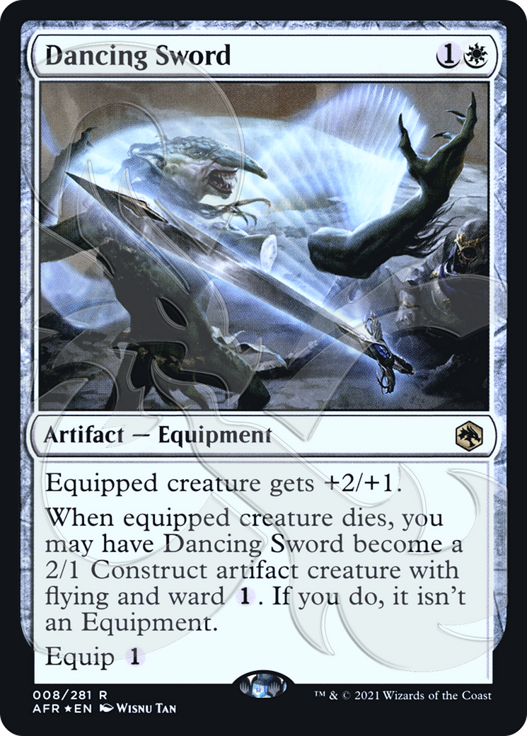 Dancing Sword (008) Foil - Adventures in the Forgotten Realms Promos