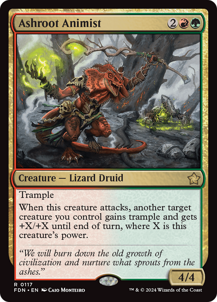 Ashroot Animist (117) - Foundations