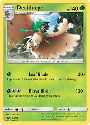 Decidueye (SM55) Holofoil - Black Star Promos