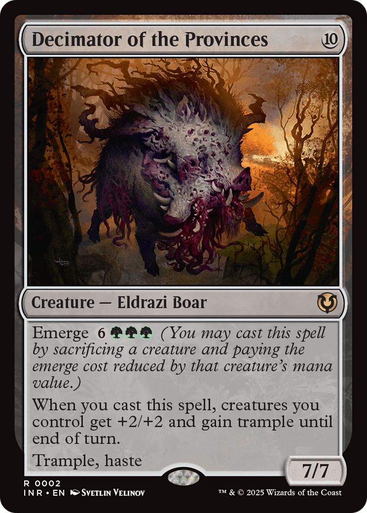 Decimator of the Provinces (002) Foil - Innistrad Remastered