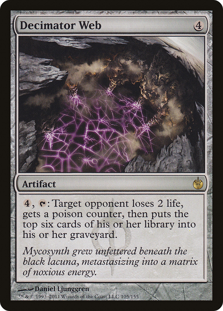 Decimator Web (105) Foil - Mirrodin Besieged