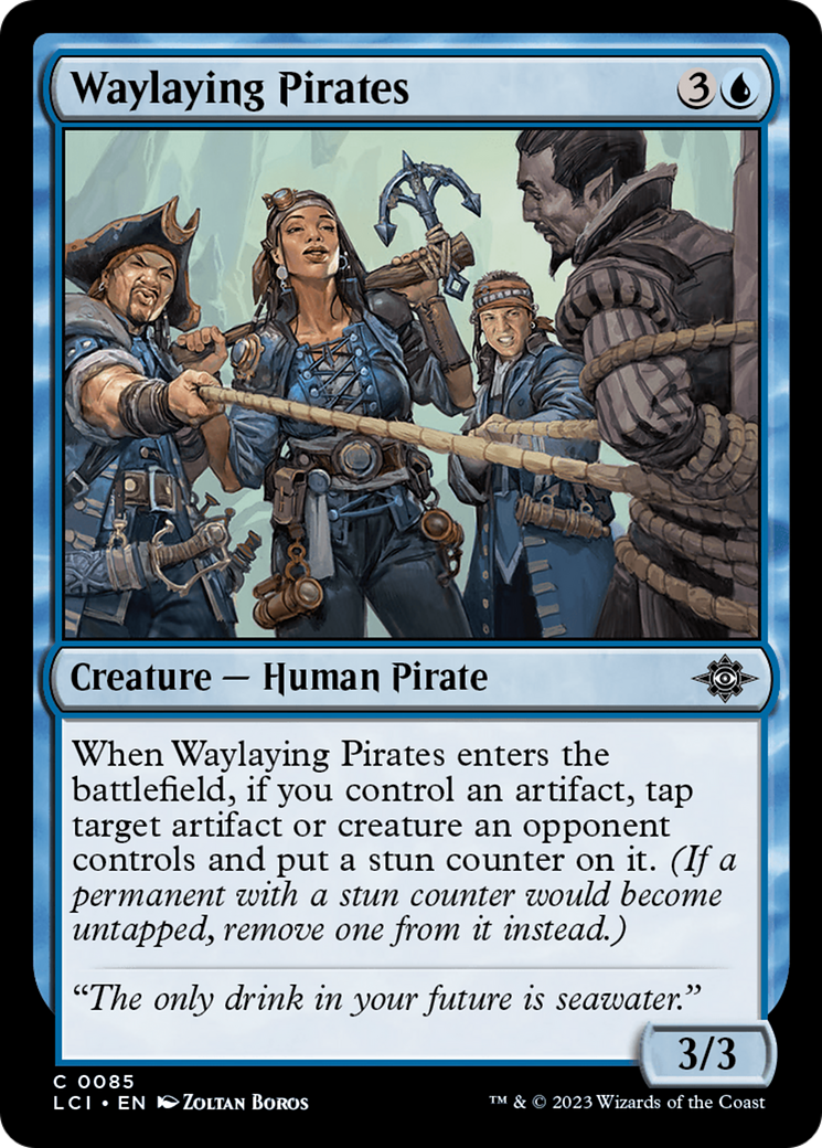 Waylaying Pirates (085) Foil - The Lost Caverns of Ixalan