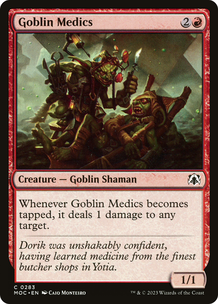 Goblin Medics (283) - March of the Machine Commander
