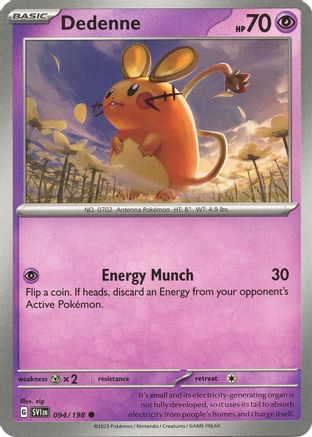 Dedenne (94) - Scarlet & Violet