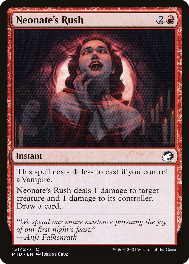 Neonate's Rush (151) - Innistrad: Midnight Hunt
