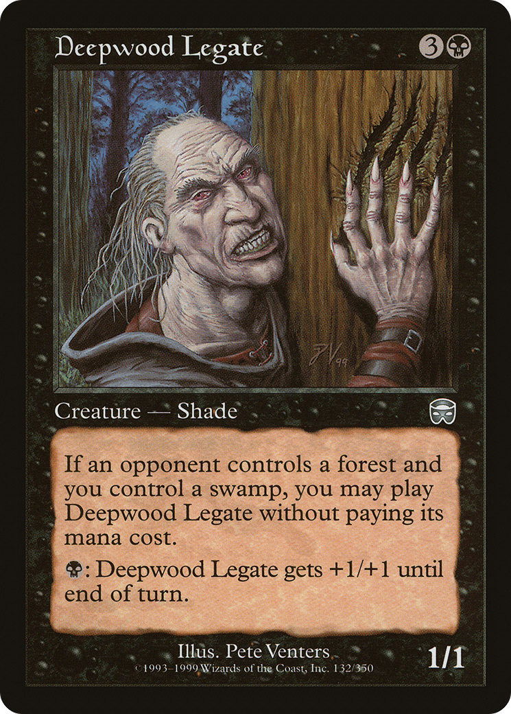 Deepwood Legate (132) Foil - Mercadian Masques