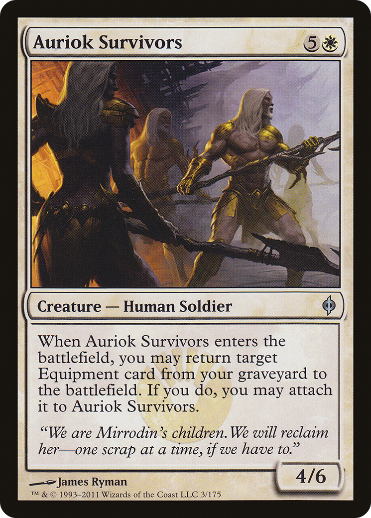 Auriok Survivors (003) - New Phyrexia