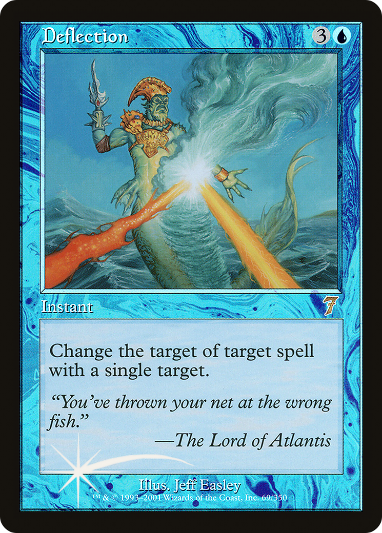 Deflection (069) Foil - Seventh Edition