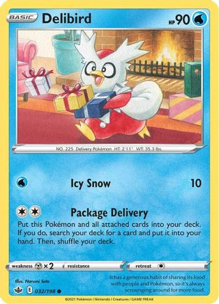 Delibird (32) - Chilling Reign