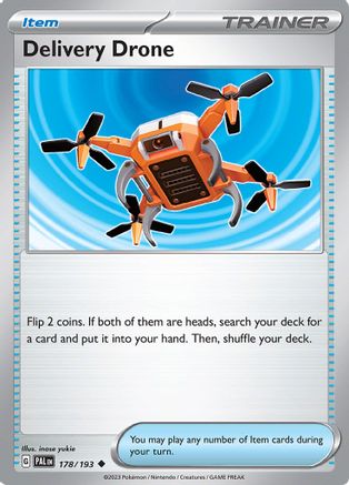 Delivery Drone (178) Reverse Holofoil - Paldea Evolved