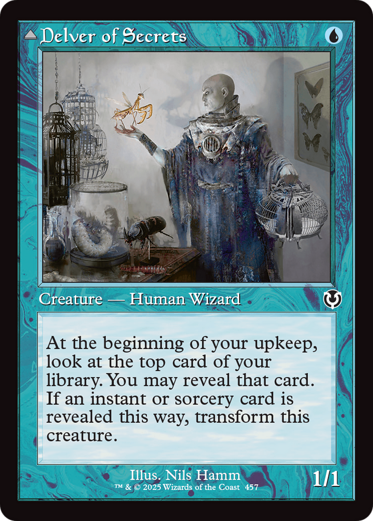 Delver of Secrets // Insectile Aberration (Retro) (457) - Innistrad Remastered
