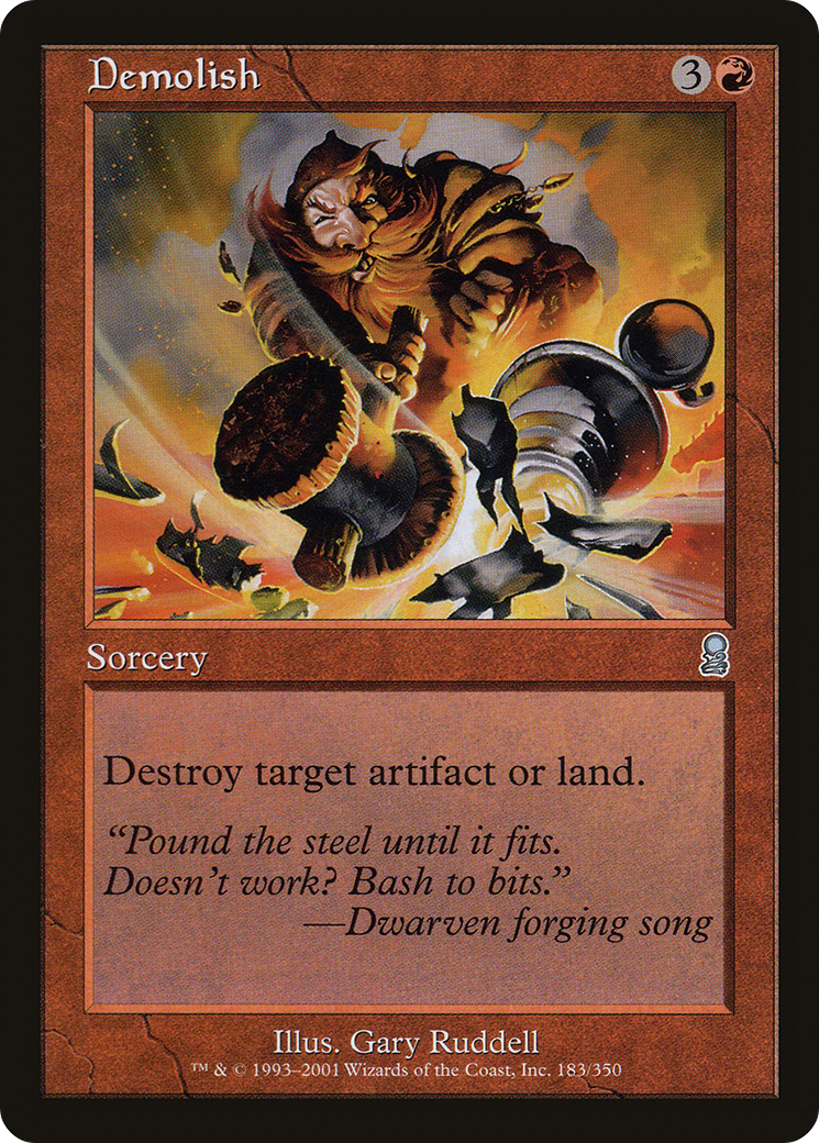 Demolish (183) Foil - Odyssey