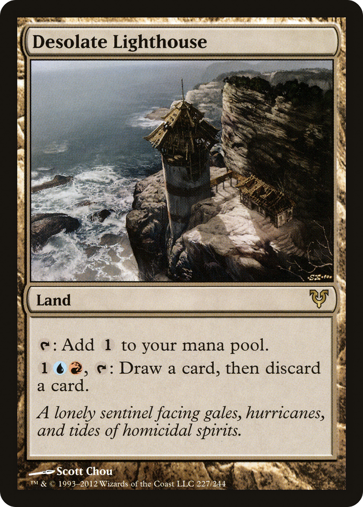 Desolate Lighthouse (227) Foil - Avacyn Restored
