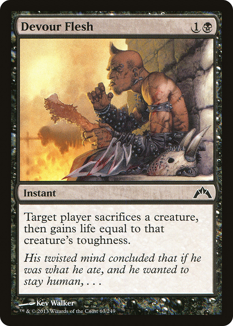 Devour Flesh (063) Foil - Gatecrash