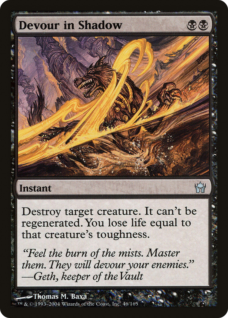 Devour in Shadow (046) Foil - Fifth Dawn