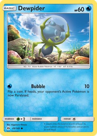 Dewpider (45) - Sun & Moon
