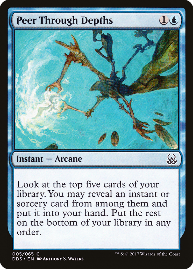 Peer Through Depths (005) - Duel Decks: Mind vs. Might