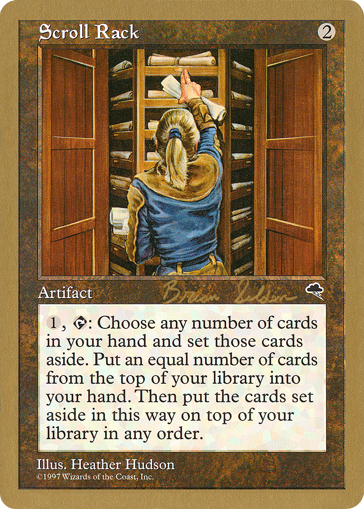 Scroll Rack - 1998 Brian Selden (TMP) (Retro) - World Championship Decks 1998
