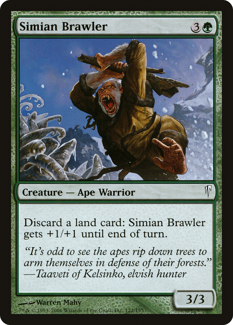 Simian Brawler (122) - Coldsnap