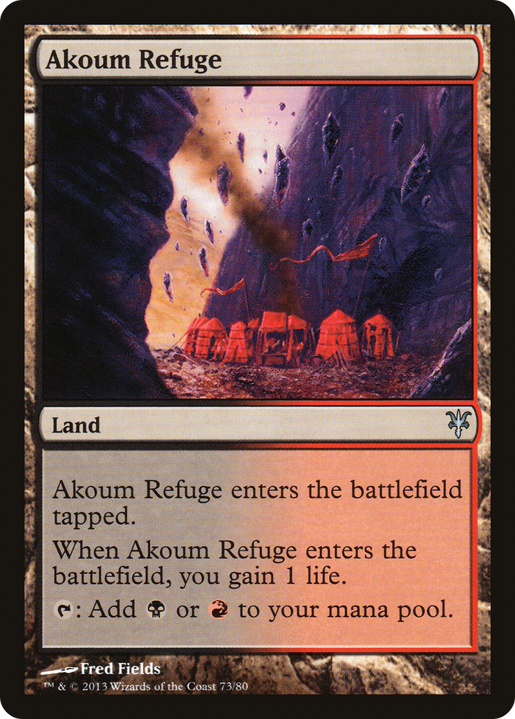 Akoum Refuge (073) - Duel Decks: Sorin vs. Tibalt