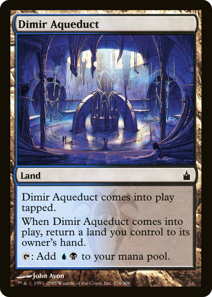 Dimir Aqueduct (276) Foil - Ravnica: City of Guilds