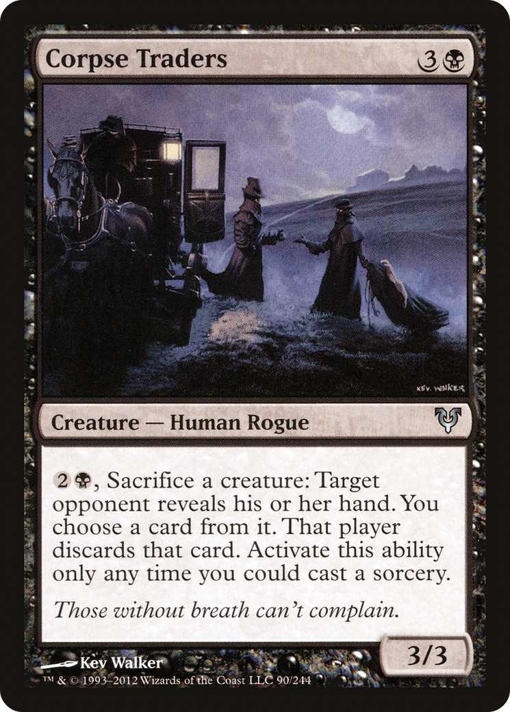 Corpse Traders (090) Foil - Avacyn Restored