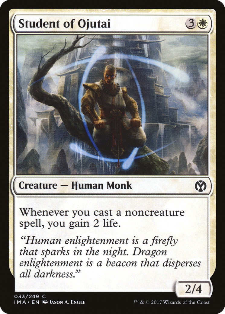 Student of Ojutai (033) Foil - Iconic Masters