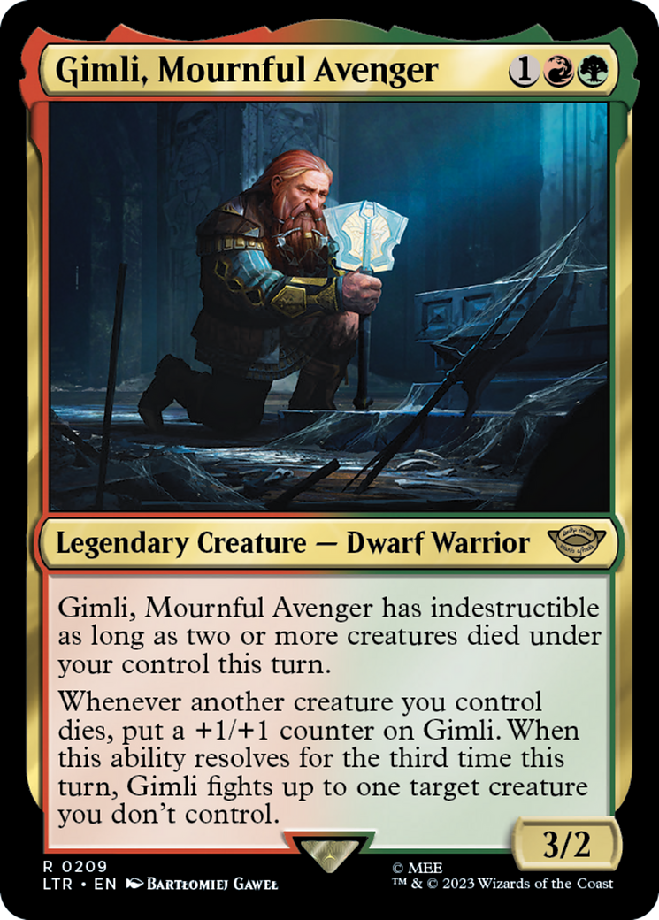 Gimli, Mournful Avenger (209) - The Lord of the Rings: Tales of Middle-earth