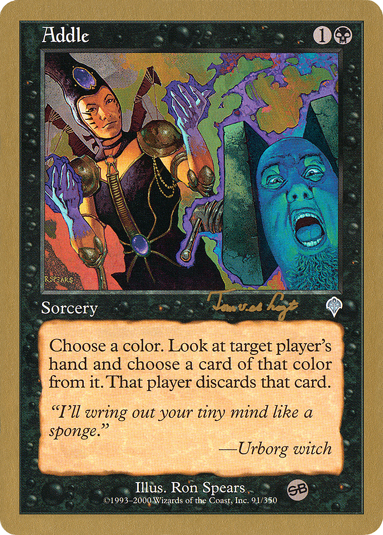 Addle (Retro) (tvdl91sb) - World Championship Decks 2001