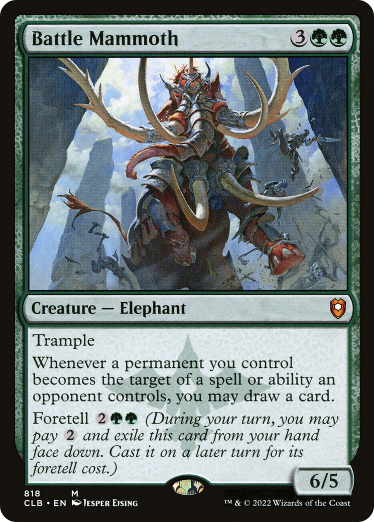 Battle Mammoth (818) - Commander Legends: Battle for Baldur's Gate