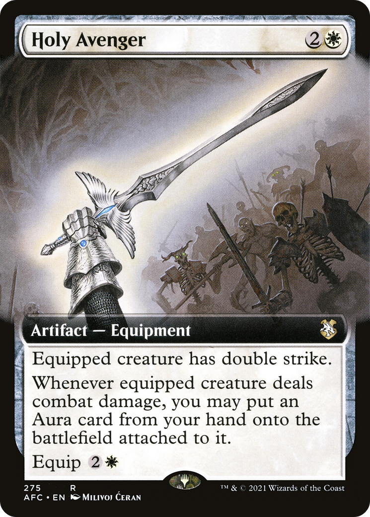 Holy Avenger (Extended Art) (275) - Forgotten Realms Commander
