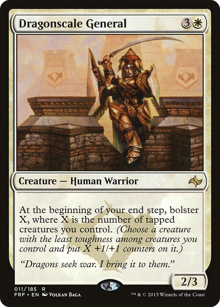 Dragonscale General (011) Foil - Fate Reforged