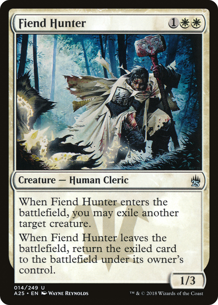 Fiend Hunter (014) Foil - Masters 25