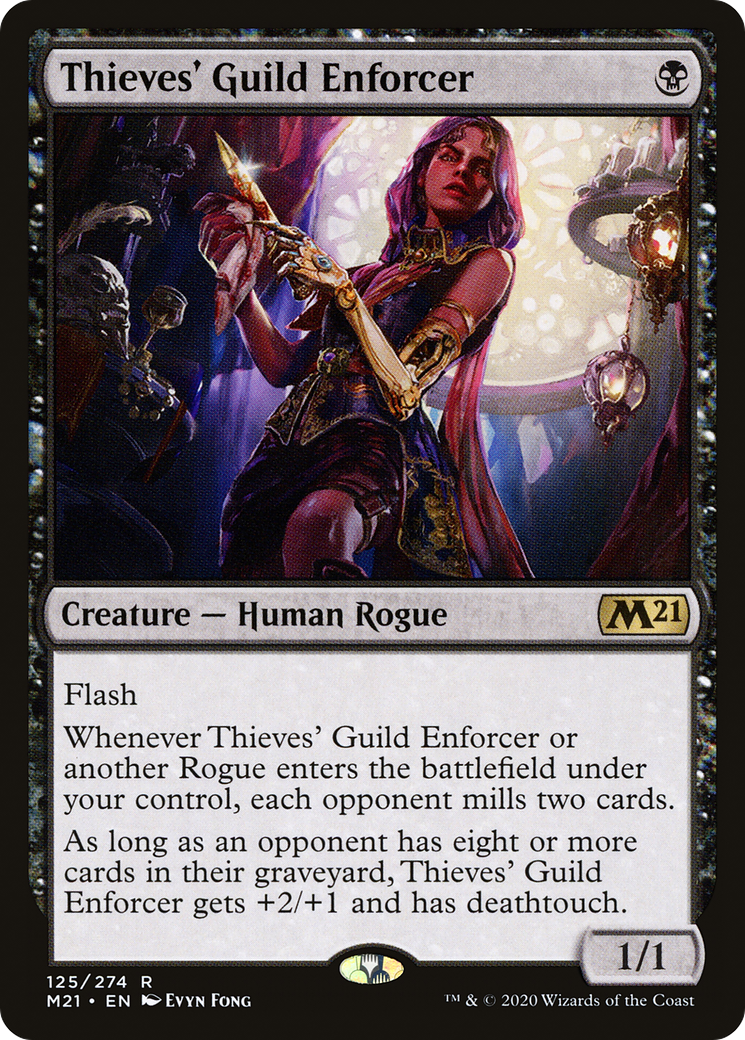 Thieves' Guild Enforcer (125) - Core Set 2021