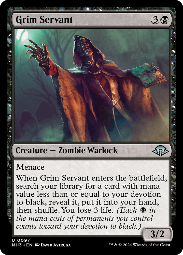 Grim Servant (097) Foil - Modern Horizons 3