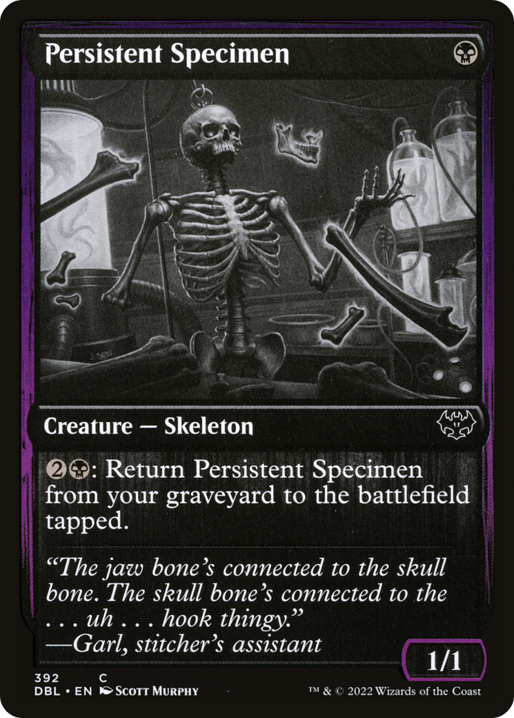 Persistent Specimen (392) Foil - Innistrad: Double Feature