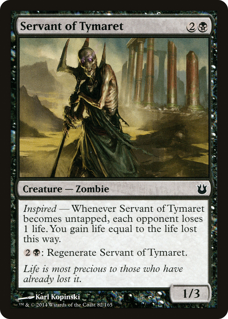 Servant of Tymaret (082) - Born of the Gods