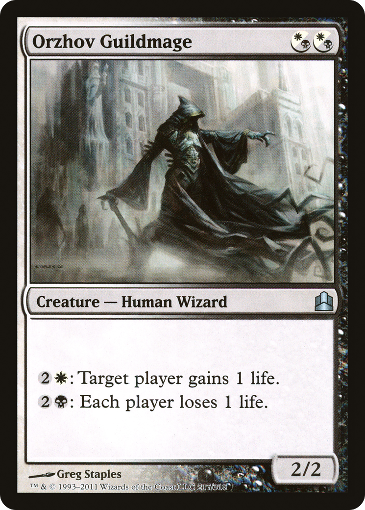 Orzhov Guildmage (217) - Commander 2011
