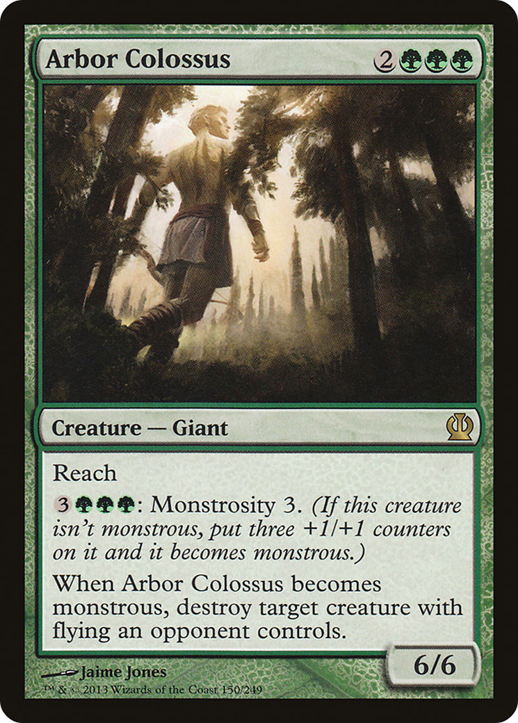 Arbor Colossus (150) Foil - Theros