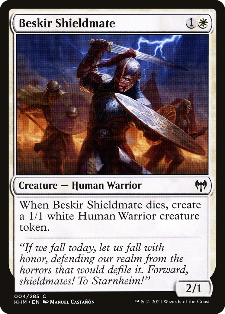 Beskir Shieldmate (004) Foil - Kaldheim