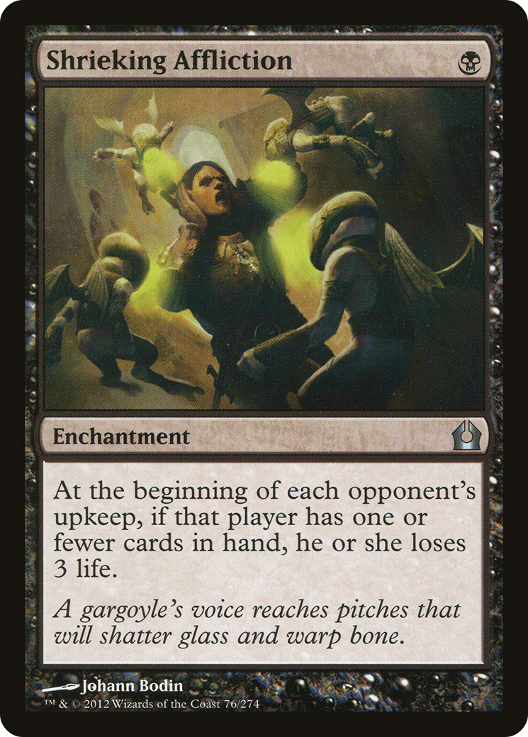 Shrieking Affliction (076) Foil - Return to Ravnica