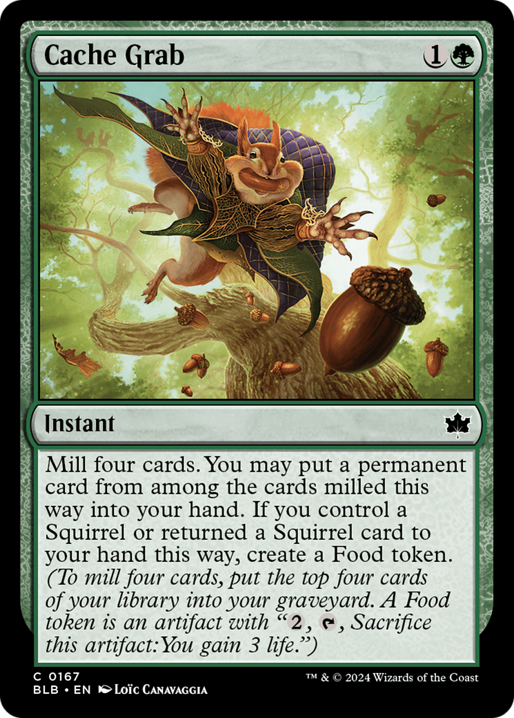Cache Grab (167) Foil - Bloomburrow