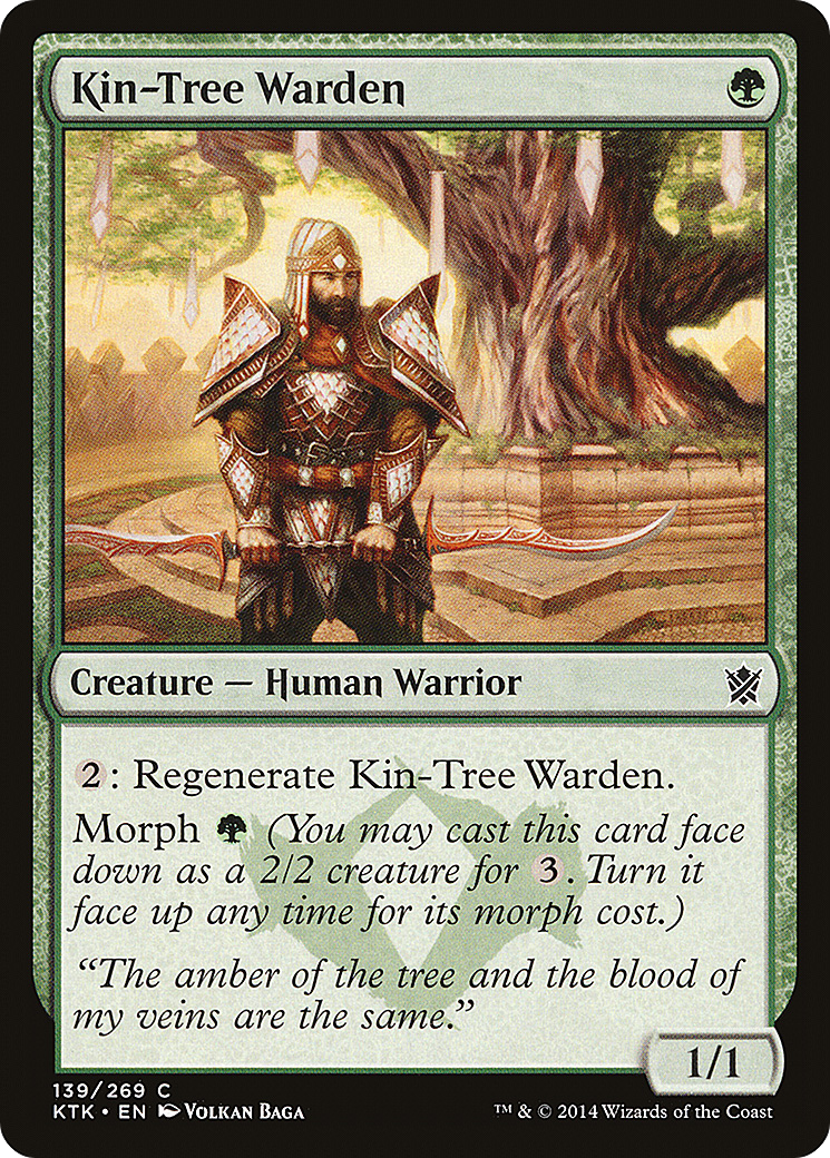 Kin-Tree Warden (139) - Khans of Tarkir