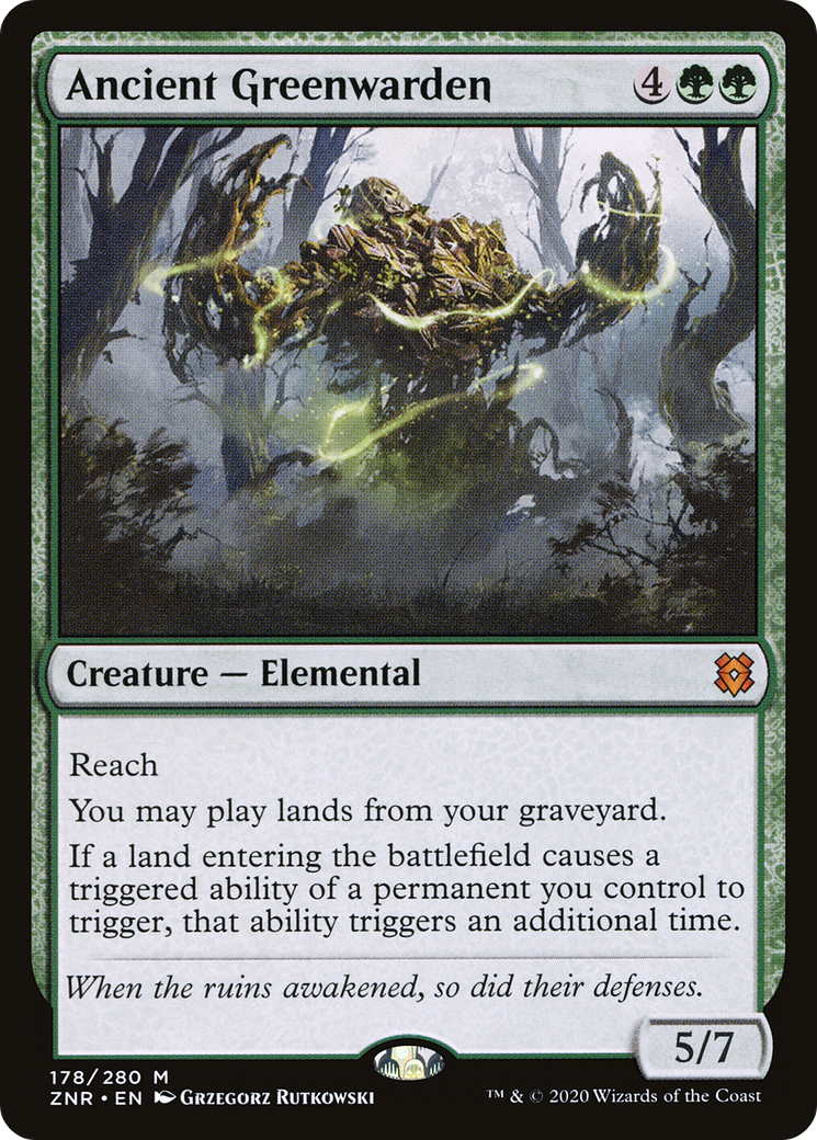 Ancient Greenwarden (178) - Zendikar Rising