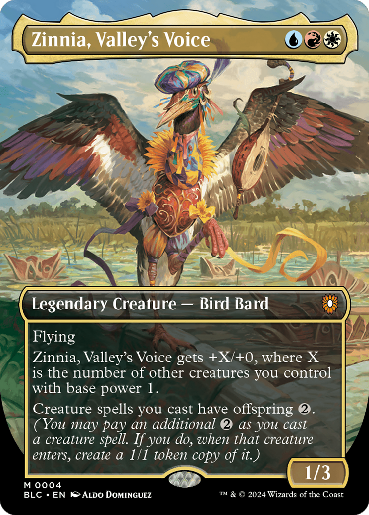 Zinnia, Valley's Voice(Borderless) (004)