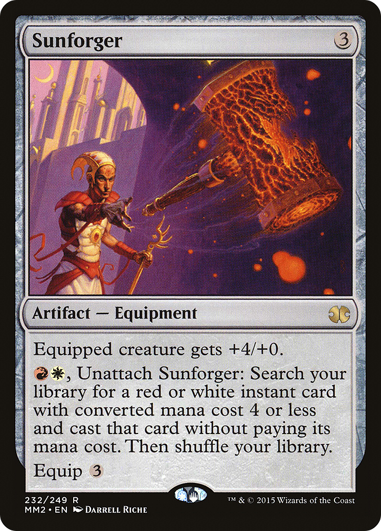 Sunforger (232) Foil - Modern Masters 2015