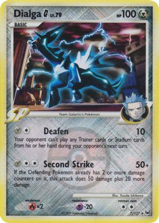 Dialga G (League Promo) (7) Reverse Holofoil - League & Championship Cards